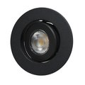 Nicor Lighting Nicor Lighting DLG2-10-120-3K-BK 2 in. LED Gimbal Downlight; Black - 3000K DLG2-10-120-3K-BK